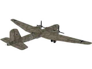 Heinkel HE-177 3D Model