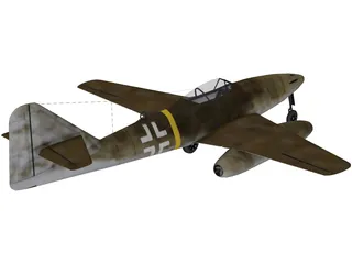 Messerschmitt ME-262 3D Model