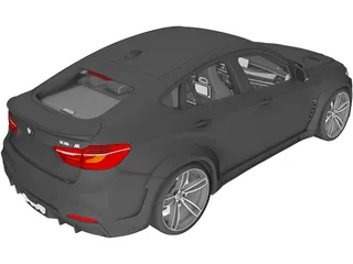 BMW X6 Lumma [+Interior] 3D Model