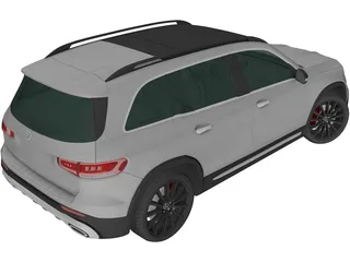 Mercedes-Benz GLB AMG (2019) 3D Model