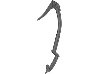 Ice Axe 3D Model