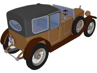 Hispano-Suiza 3D Model