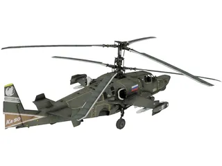 Kamov Ka-50 Hokum 2 3D Model