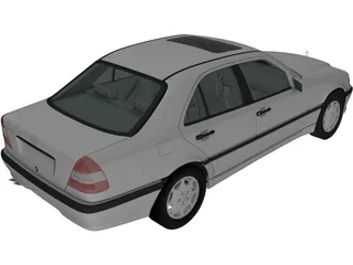 Mercedes-Benz C220 (1998) 3D Model