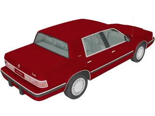 Dodge Dynasty (1992) 3D Model