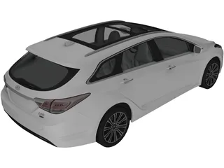 Hyundai i40 Wagon (2015) 3D Model