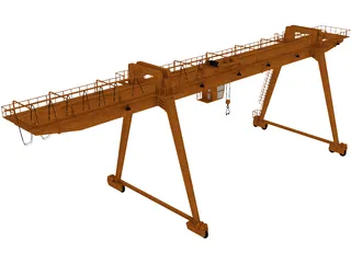 Crane 3D Model