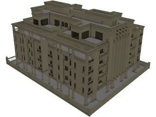 Hotel 3D Model