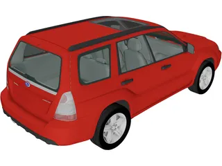 Subaru Forester (2005) 3D Model