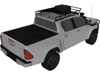 Toyota Hilux [Tuned] 3D Model