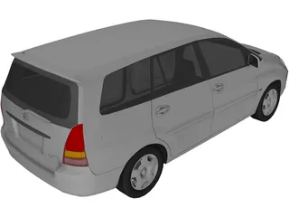 Toyota Innova (2010) 3D Model