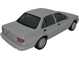 Nissan Tsuru (2004) 3D Model