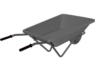 Wheelbarrow 3D Model