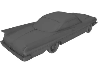 Chrysler Saratoga Hardtop Coupe (1960) 3D Model