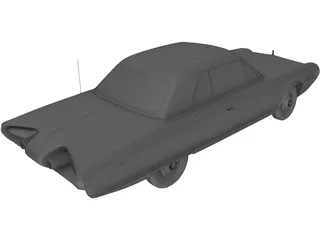 Chrysler Turbine Car (1963) 3D Model