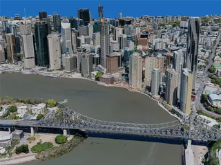 Brisbane City Center, Australia (2019) 3D Model