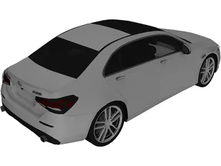 Mercedes-Benz A35 AMG Sedan (2020) 3D Model