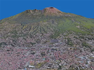 Mount Vesuvius, Naples, Italy (2020) 3D Model