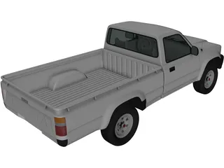 Toyota Hilux (1988) 3D Model