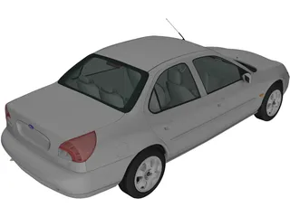 Ford Mondeo Sedan (1996) 3D Model