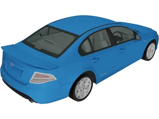 Ford Falcon XR6 (2011) 3D Model