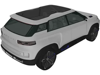 Geely Icon 3D Model