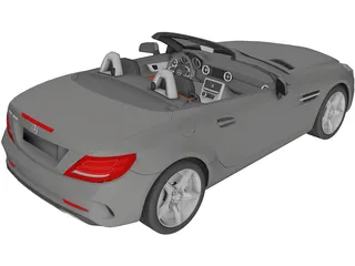 Mercedes-Benz SLC (2017) 3D Model