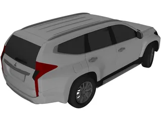 Mitsubishi Montero Sport 3D Model