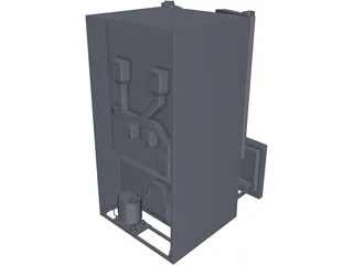 Refrigerator 3D Model