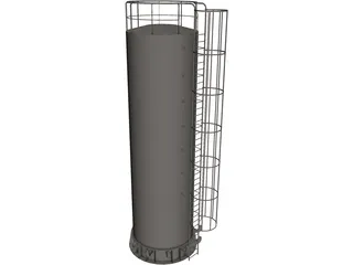 Storage Tank 3D Model