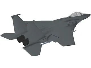 F-15E 3D Model