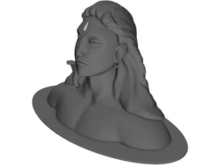 Shiva Statue 3D Model