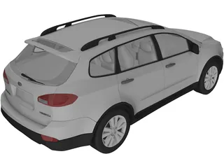 Subaru Tribeca (2010) 3D Model