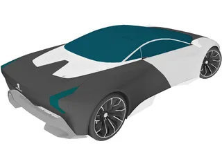 Peugeot Onyx 3D Model