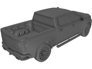 Chevrolet Silverado (2020) 3D Model