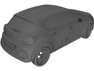 Citroen C3 (2017) 3D Model