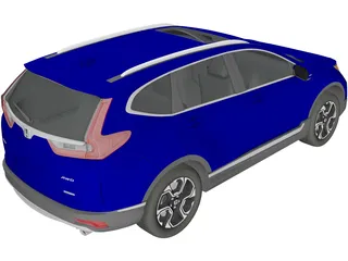 Honda CR-V Touring (2020) 3D Model