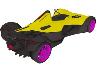 Bac Mono 3D Model