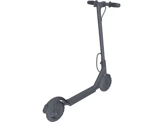 Electric Scooter 3D Model