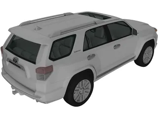 Toyota 4Runner (2011) 3D Model