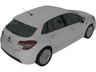 Citroen C4 (2011) 3D Model