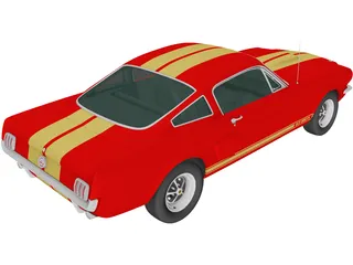 Ford Mustang GT350 (1969) 3D Model