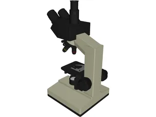 Microscope 3D Model