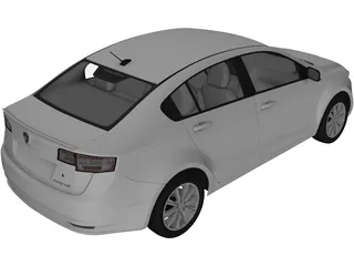 Proton Preve (2012) 3D Model