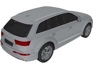 Audi Q7 (2016) 3D Model