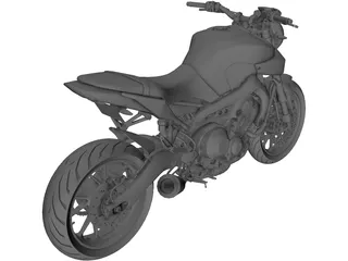 Motorbike 3D Model