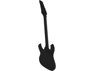 Ibanez RG-350 Electric Guitar 3D Model