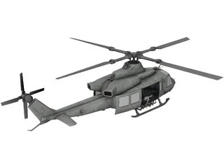 Bell UH-1Y Venom 3D Model