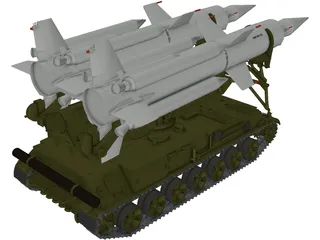 SA-4 Ganef 3D Model