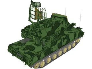 SA-15 Tor-M1 3D Model